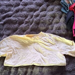 Pale yellow Nike Shirt